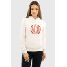 Sweat Harcour Sama femme - Blanc