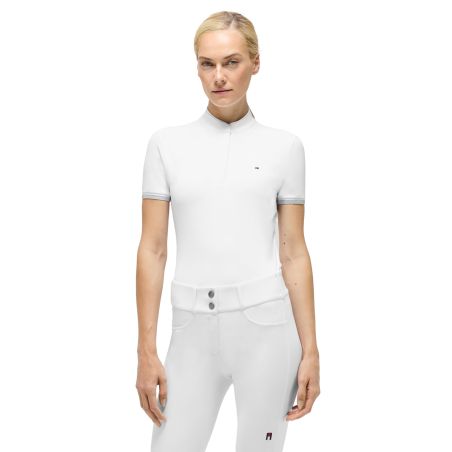 Wedstrijdpolo Linsay Tommy Hilfiger Equestrian dames met korte mouwen