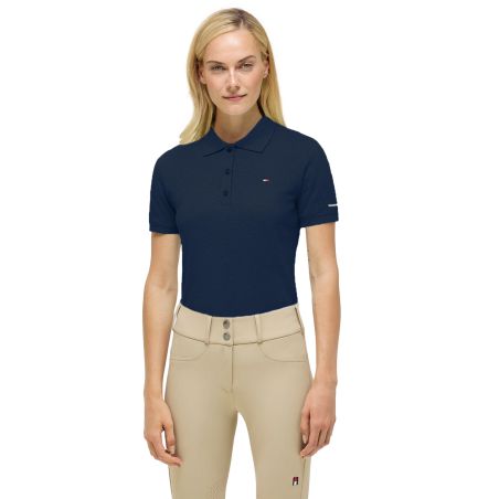 Tommy Hilfiger Equestrian dames polo met korte mouwen