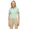 Polo zippé Anaheim Tommy Hilfiger Equestrian femme - Menthe belair