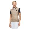Doudoune sans manches Tommy Hilfiger Equestrian Serano femme - Beige