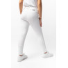 Pantalon d'équitation Grand Prix à fond intégral Silicone enfant Horze - Blanc