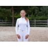 Polo manches longues Le Sabotier Ysance femme - Blanc