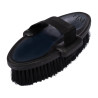 Brosse douce HKM Soft - Bleu foncé / noir