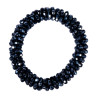 Elastique cheveux HKM Crystal - Bleu profond