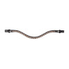 Frontal HKM Amour - Zwart / champagne