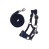 Licol avec polaire HKM Hobby Horse - Bleu