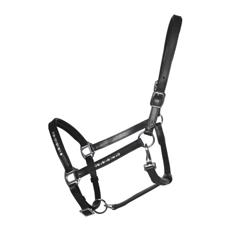 Lederen halster HKM Sparkle