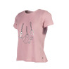 T-Shirt HKM Elements manches courtes femme - Vieux rose