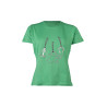 T-shirt HKM Elements dames met korte mouwen - Groen