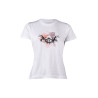 T-shirt HKM femme Running Horse manches courtes - Blanc