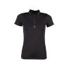 Polo Laura Garrelli Limone manches courtes femme - Noir