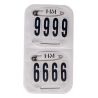 Numéros de départ HKM Classic - Blanc