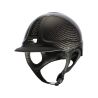 Antares Precision Carbon helm met standaard klep - Zwart / zwart / chroom / zwart