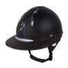Casque Antares Origin Référence visière Eclipse Swarovski - Noir / cuir marron
