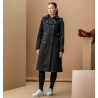 Paardenrij trenchcoat Horseware AA Isabella dames - Zwart