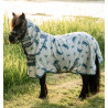 Vliegendeken Horseware Amigo Bug Rug Petite 0g - Libellenmotief / zilver / blauw / salie
