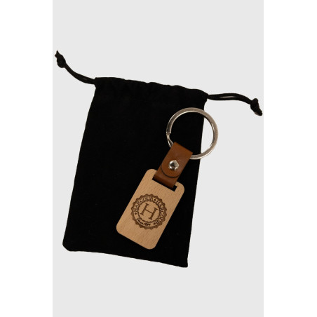 Porte clé Harcour Bois