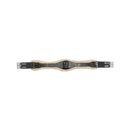 Sangle de selle en cuir Waldhausen avec ECO Wool