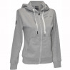 Damen-Sweatshirt Ona Flags & Cup - Gemêleerd grijs