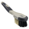 Hoefborstel Imperial Riding Grip - Licht metallic olijfkleur