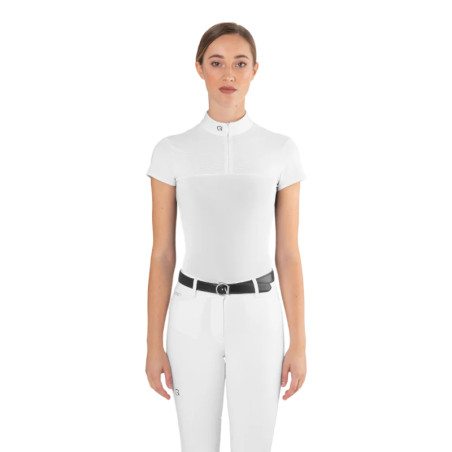 Ego7 mesh wedstrijdpolo met korte mouwen voor dames