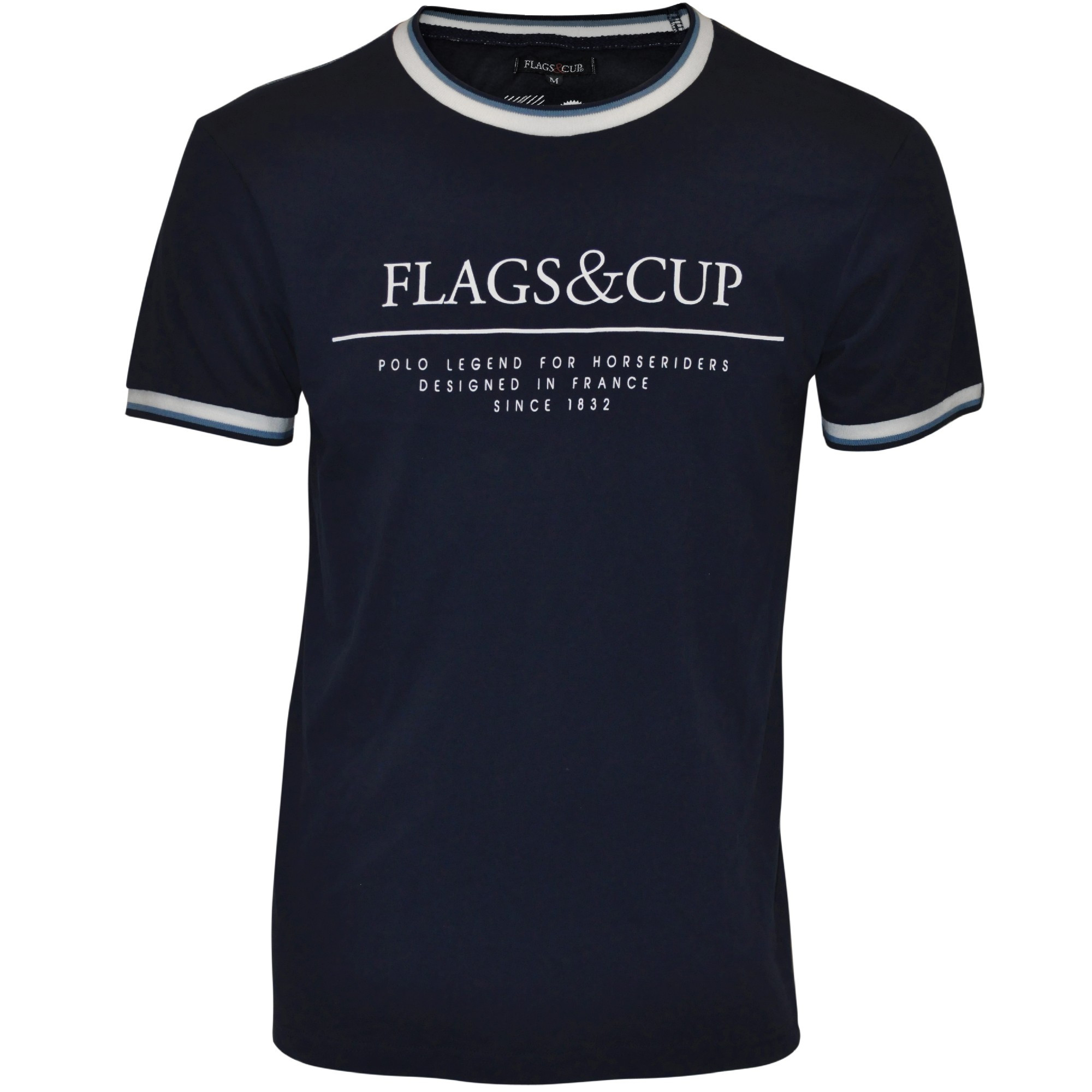 Heren T-shirt Prado Flags & Cup Heren T-shirt Prado Flags & Cup