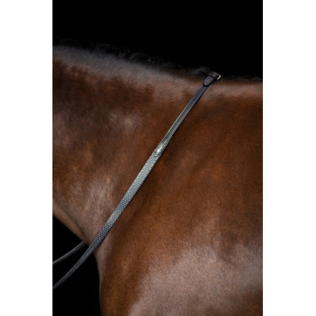 Imperial Riding teugels van rubber met nopjes