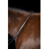 Imperial Riding teugels van rubber met nopjes - Zwart