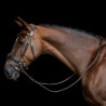 Rênes Imperial Riding en caoutchouc avec renfort en nylon - Marron foncé