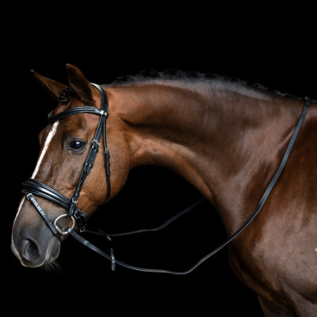 Imperial Riding teugels van glad leer