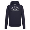 Sweat à capuche HV Polo Jewel femme - Marine
