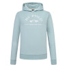 Sweat à capuche HV Polo Jewel femme - Aqua sky