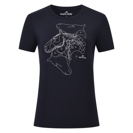 Dames T-shirt met korte mouwen Euro-Star Amelia