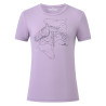 Top manches courtes Euro-Star Amelia femme - Sureau