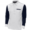 Herenpolo Urbano met lange mouwen Flags & Cup - Marineblauw