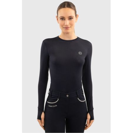 T-shirt manches longues Harcour Bluvea femme