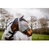 Masque anti-mouches Horseware Mio sans oreilles - Gris lunaire / marine