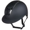 Casque Glamour Shield HKM - Noir / argenté