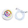 Casco My Style gestreepte biezenkit - Wit