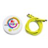 Casco My Style gestreepte biezenkit - Gele signaal