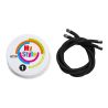 Casco My Style gestreepte biezenkit - Effen zwart