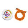 Casco My Style gestreepte biezenkit - Oranje reflecterend