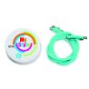 Casco My Style gestreepte biezenkit - Turkoois