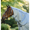 Horseware Amigo Geïntegreerde Vliegendeken - Gemêleerd blauw / blauw / zilver