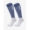 Chaussettes de concours LeMieux Sparkle - Bleu ice
