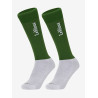 Chaussettes de concours LeMieux Sparkle - Vert hunter