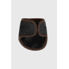 Doublures des protèges-boulets coqués en 3D mesh velours ProConfort Darial - Noir / marron