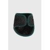 Doublures des protèges-boulets coqués en 3D mesh velours ProConfort Darial - Noir / vert jungle