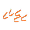 Haken voor de stal Shires - Oranje